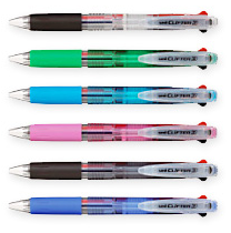 2色・3色・4色ボールペン